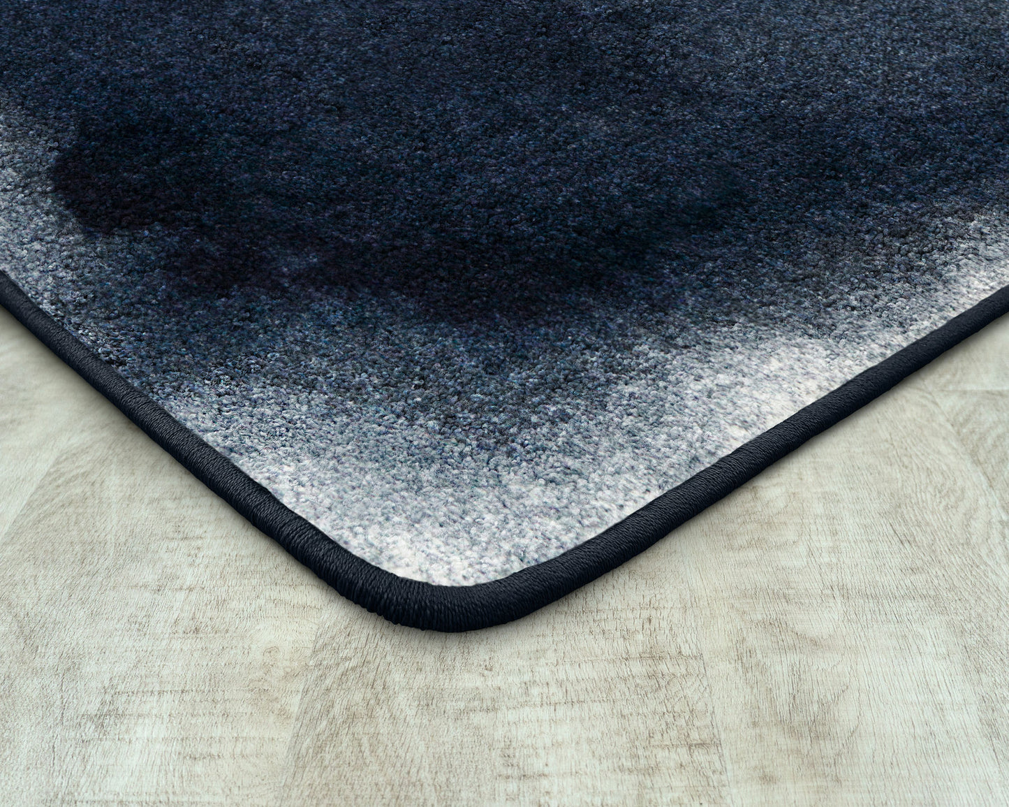 Deep End 10'9" x 13'2" area rug in color Blue