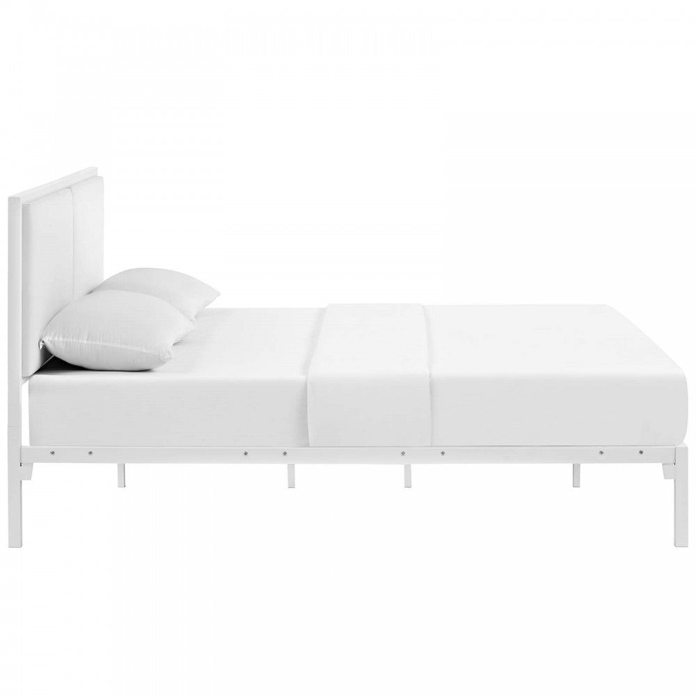Della King Vinyl Bed