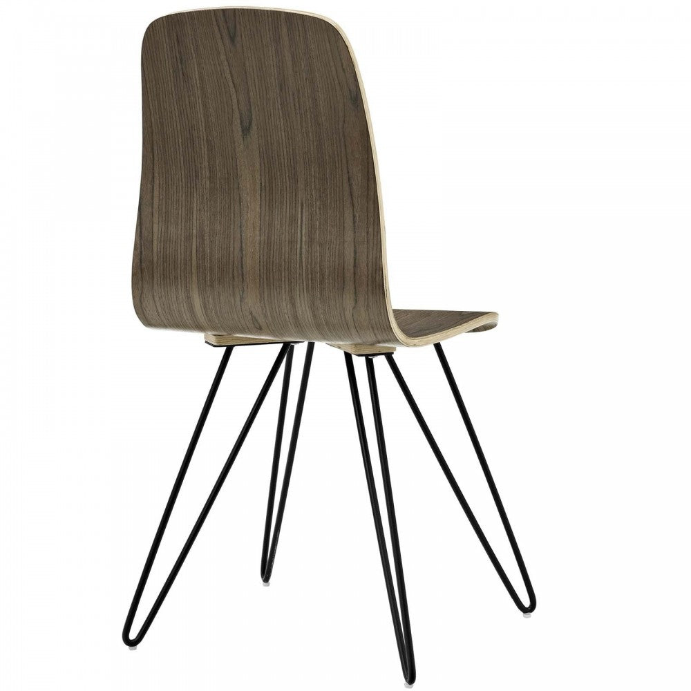 Drift Dining Side Chair Set of 2, Walnut