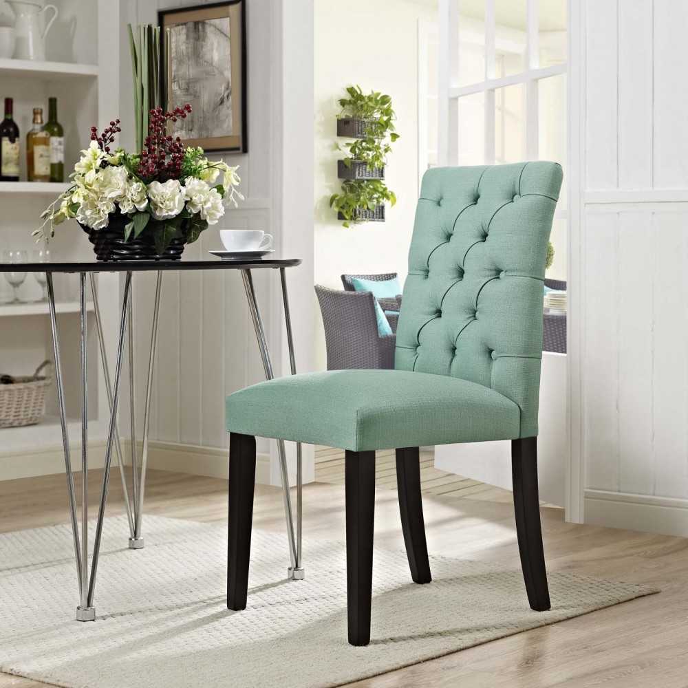 Duchess Fabric Dining Chair, Laguna