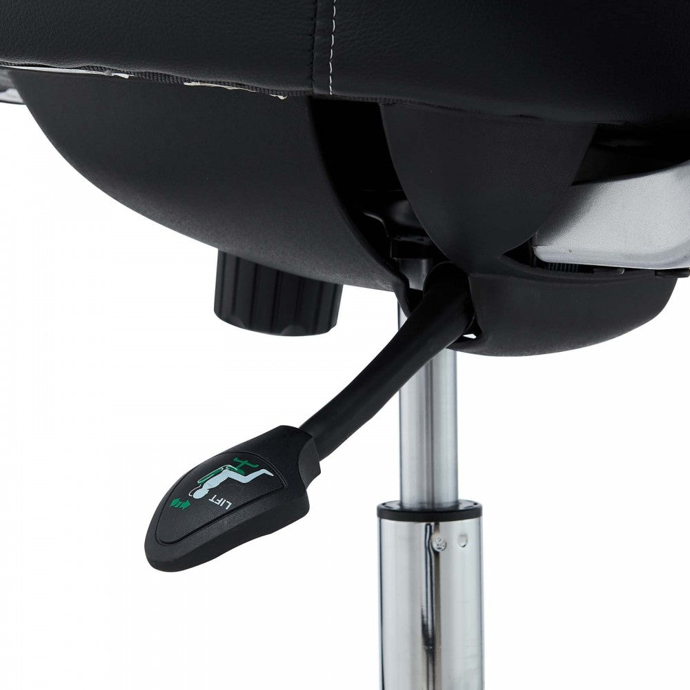 Edge Drafting Chair, Black