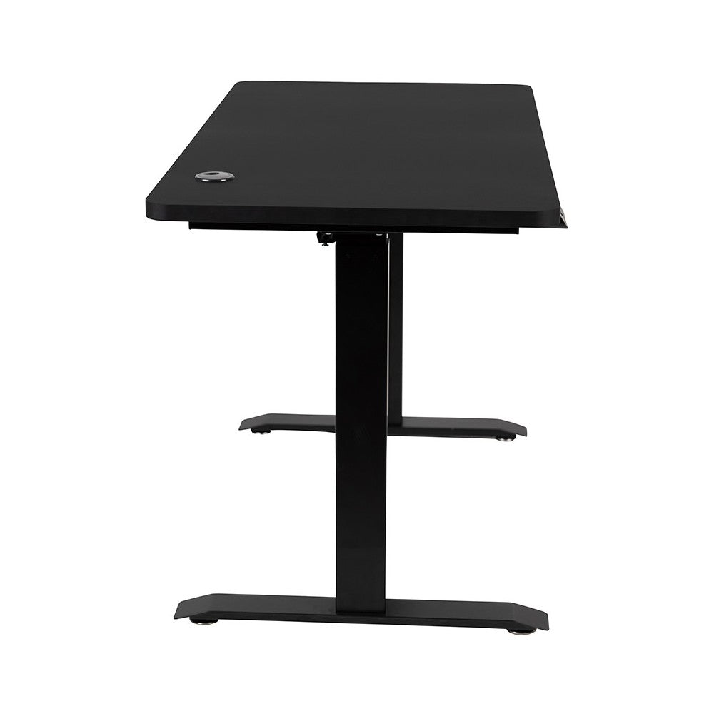 Electric Height Adjustable Standing Desk - Table Top 48" Wide - 24" Deep (Black)