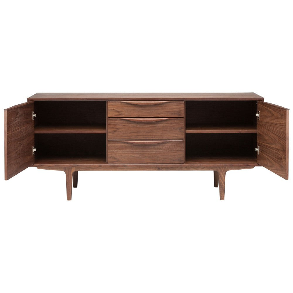 Elisabeth Walnut Wood Media Unit Cabinet, HGEM640