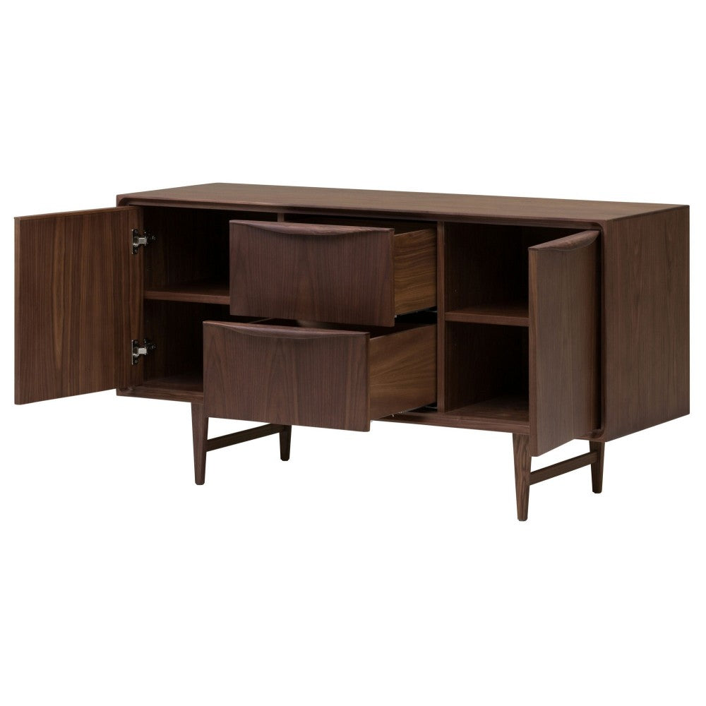 Elisabeth Walnut Wood Sideboard Cabinet, HGEM731