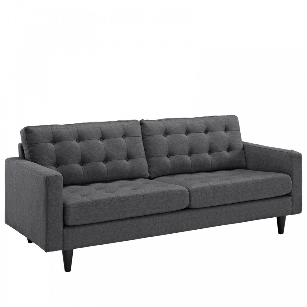 Empress Armchair and Sofa Set of 2, Gray