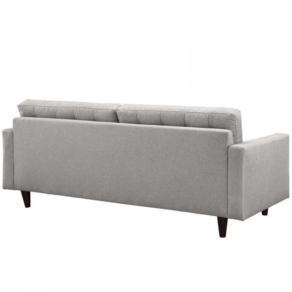 Empress Armchair and Sofa Set of 2, Light Gray