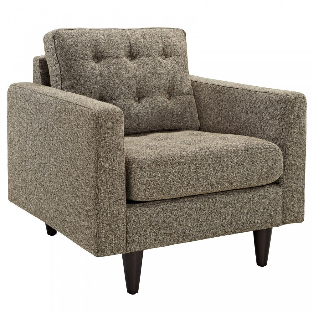 Empress Armchair and Sofa Set of 2, Oatmeal