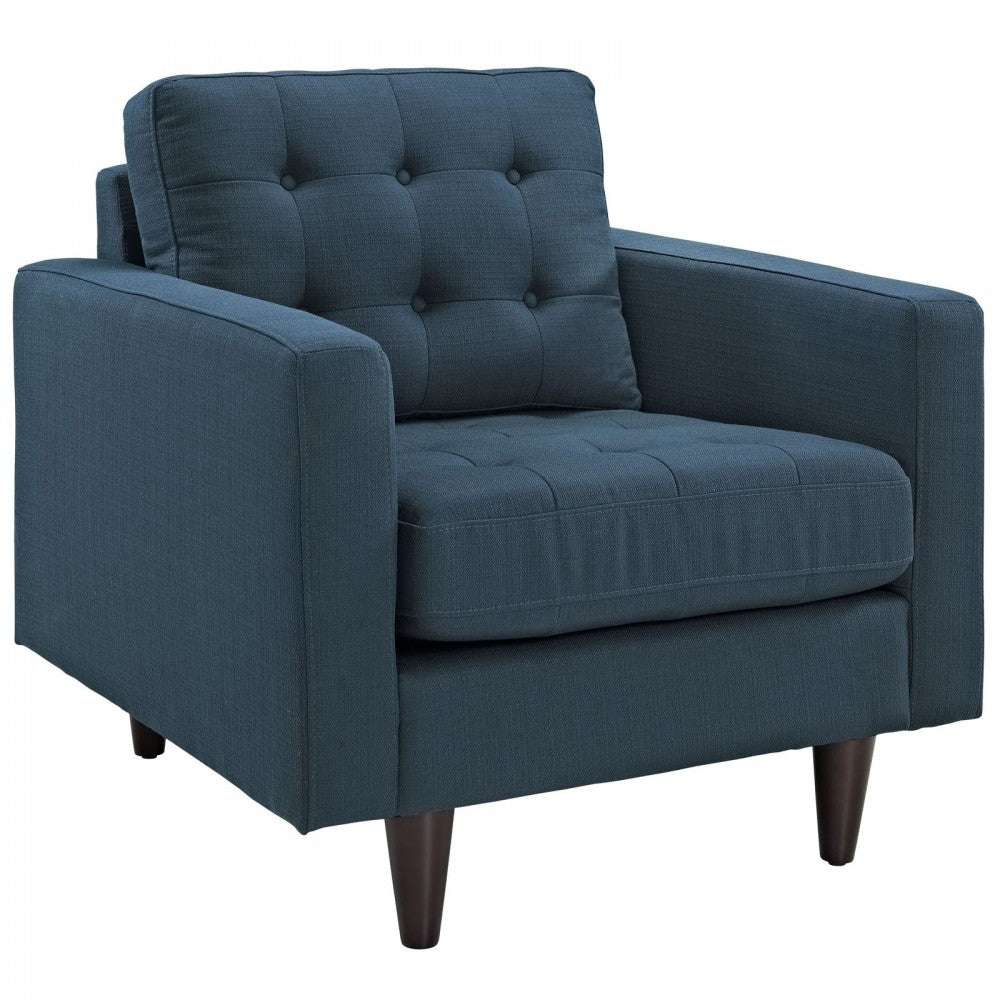 Empress Armchair and Sofa Set of 2, Azure