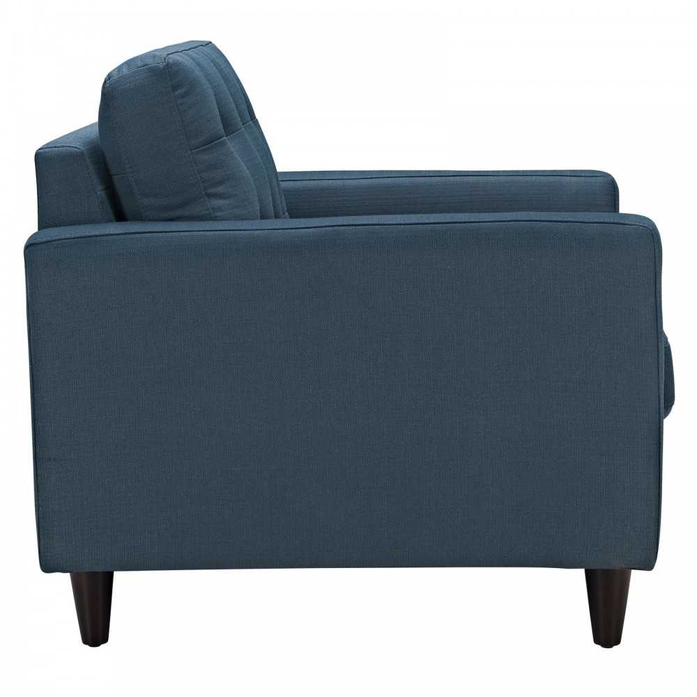 Empress Armchair and Sofa Set of 2, Azure