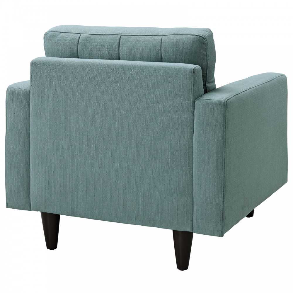 Empress Armchair Upholstered Fabric Set of 2, Laguna