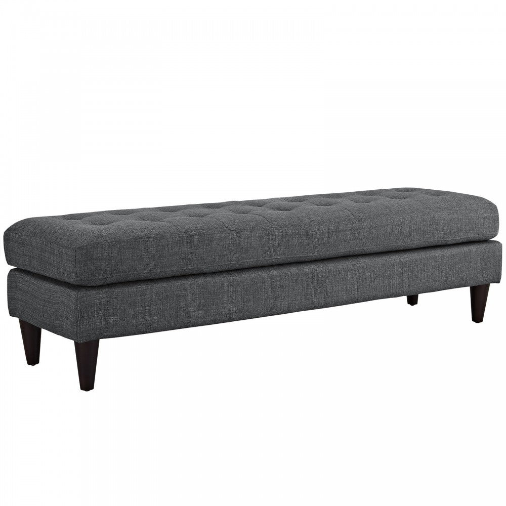 Empress Large Bench, Gray