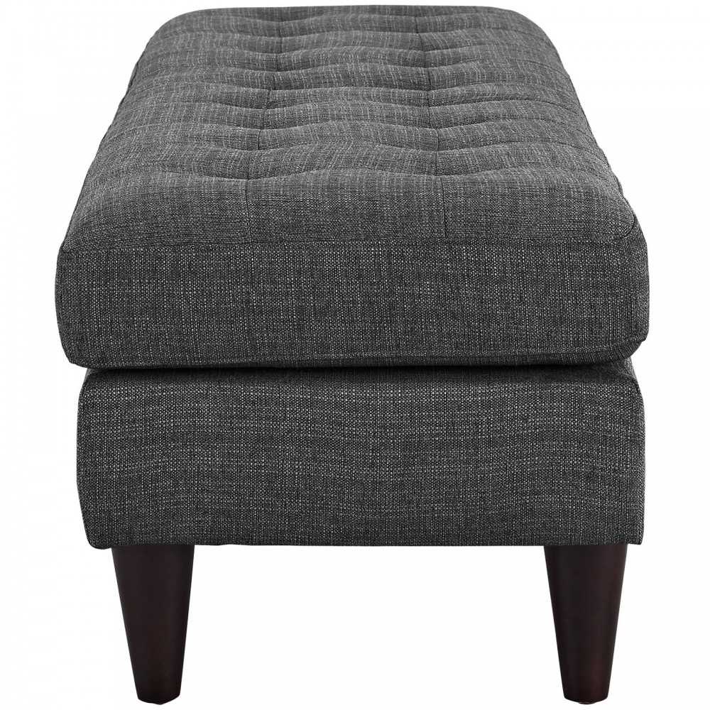 Empress Large Bench, Gray