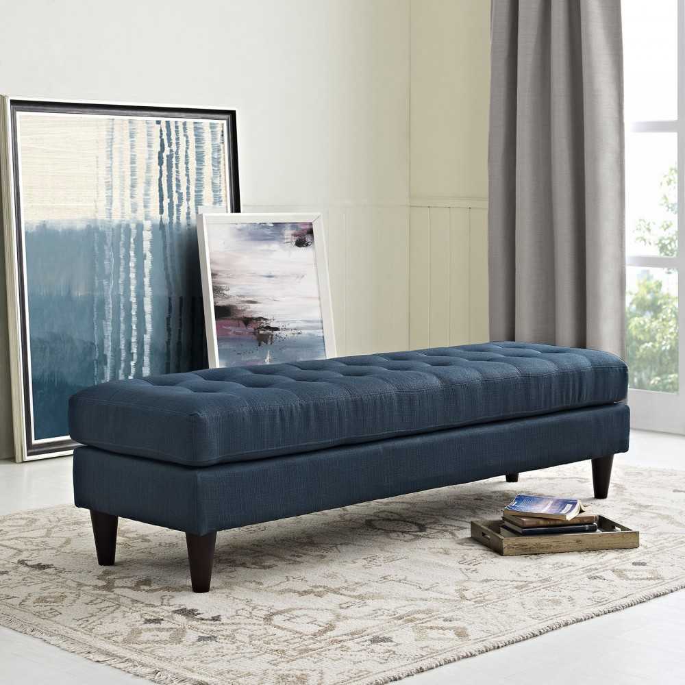 Empress Large Bench, Azure