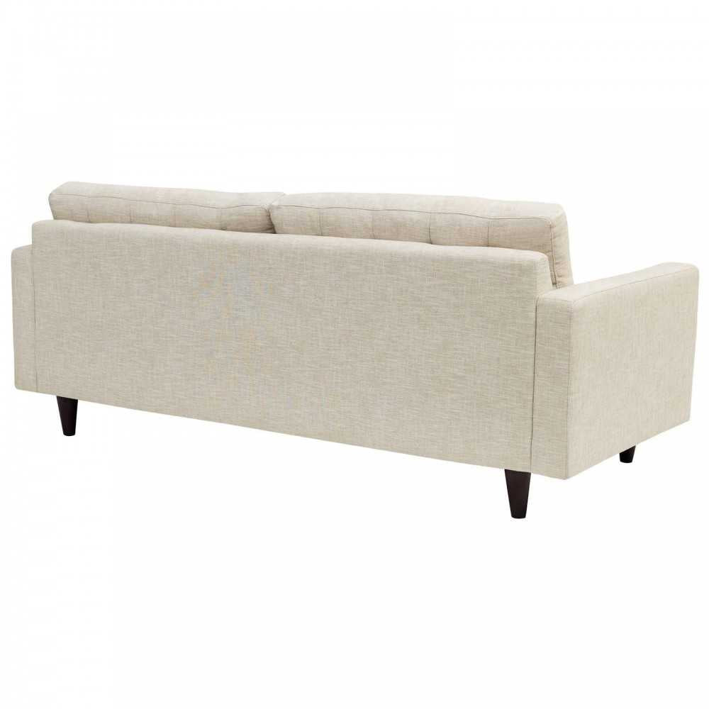 Empress Sofa and Armchairs Set of 3, Beige