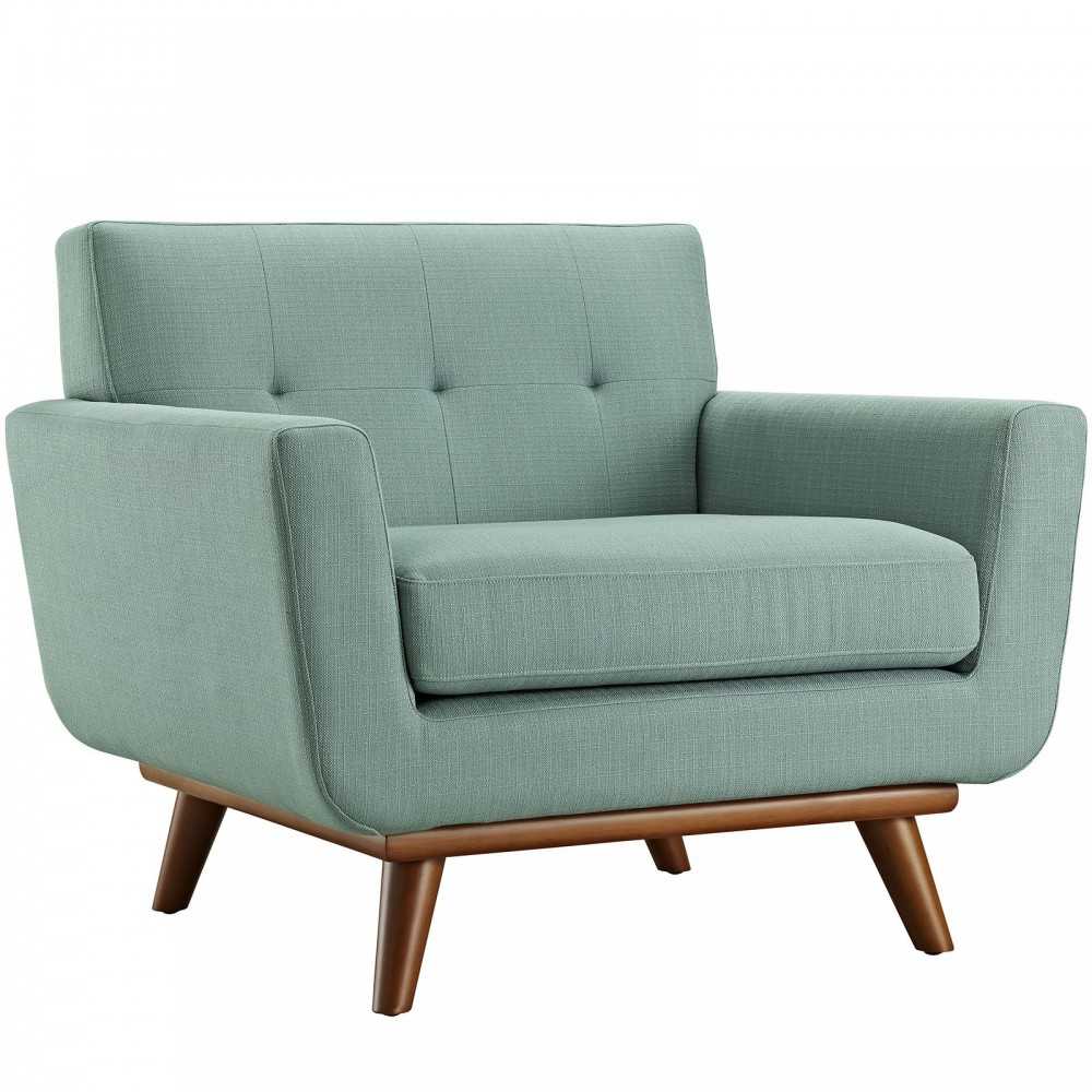 Engage 2 Piece Armchair and Ottoman, Laguna