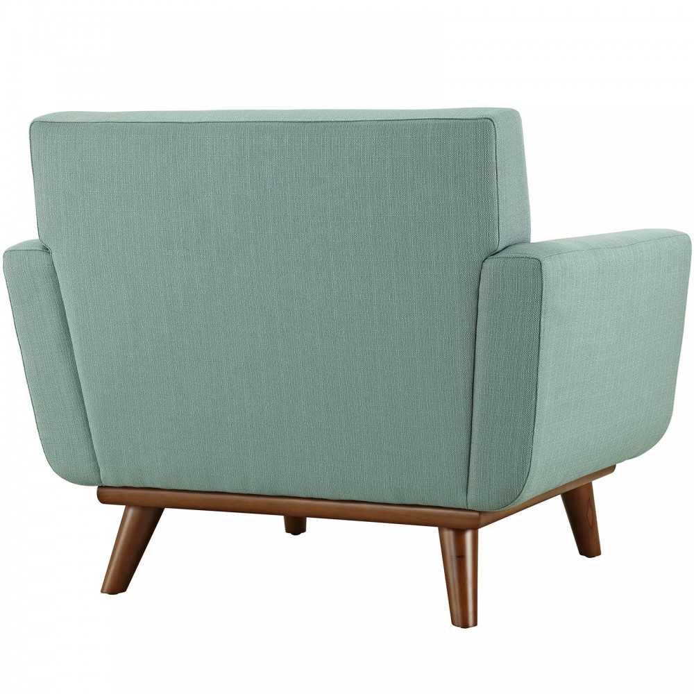 Engage 2 Piece Armchair and Ottoman, Laguna