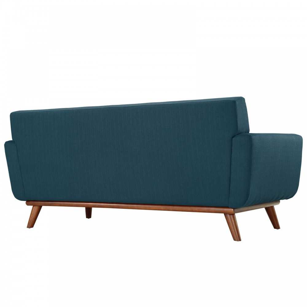 Engage Armchair and Loveseat Set of 2, Azure
