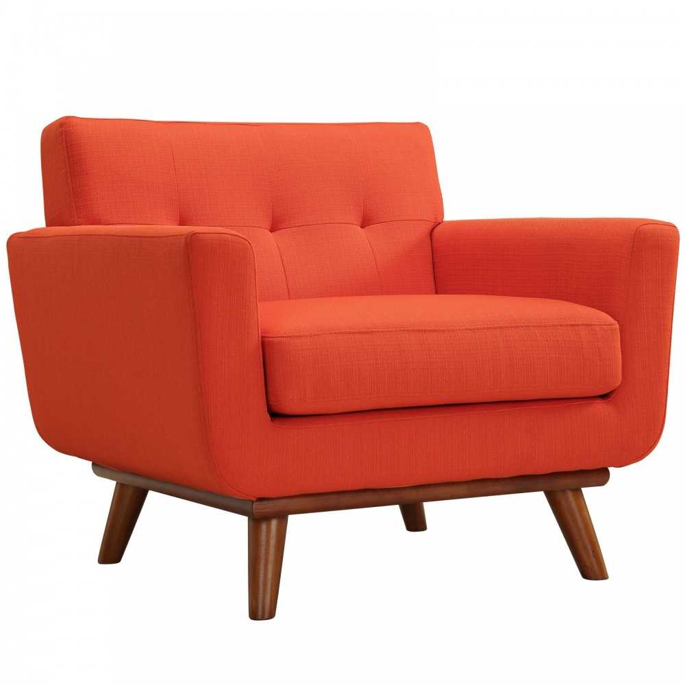 Engage Armchair and Loveseat Set of 2, Atomic Red