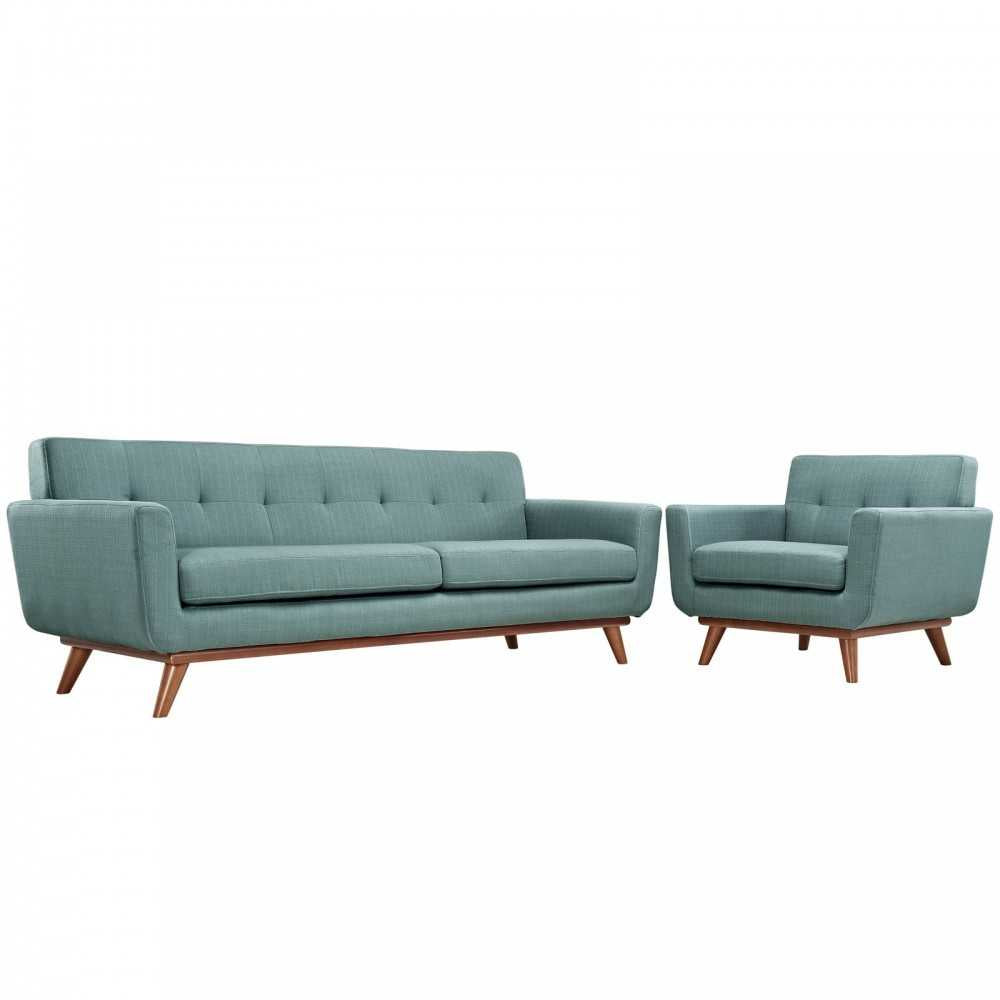 Engage Armchair and Sofa Set of 2, Laguna