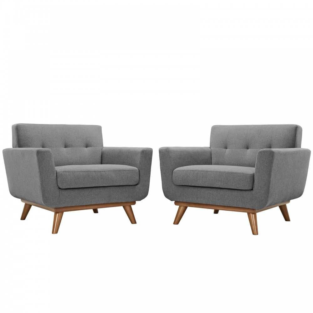Engage Armchair Wood Set of 2, Expectation Gray