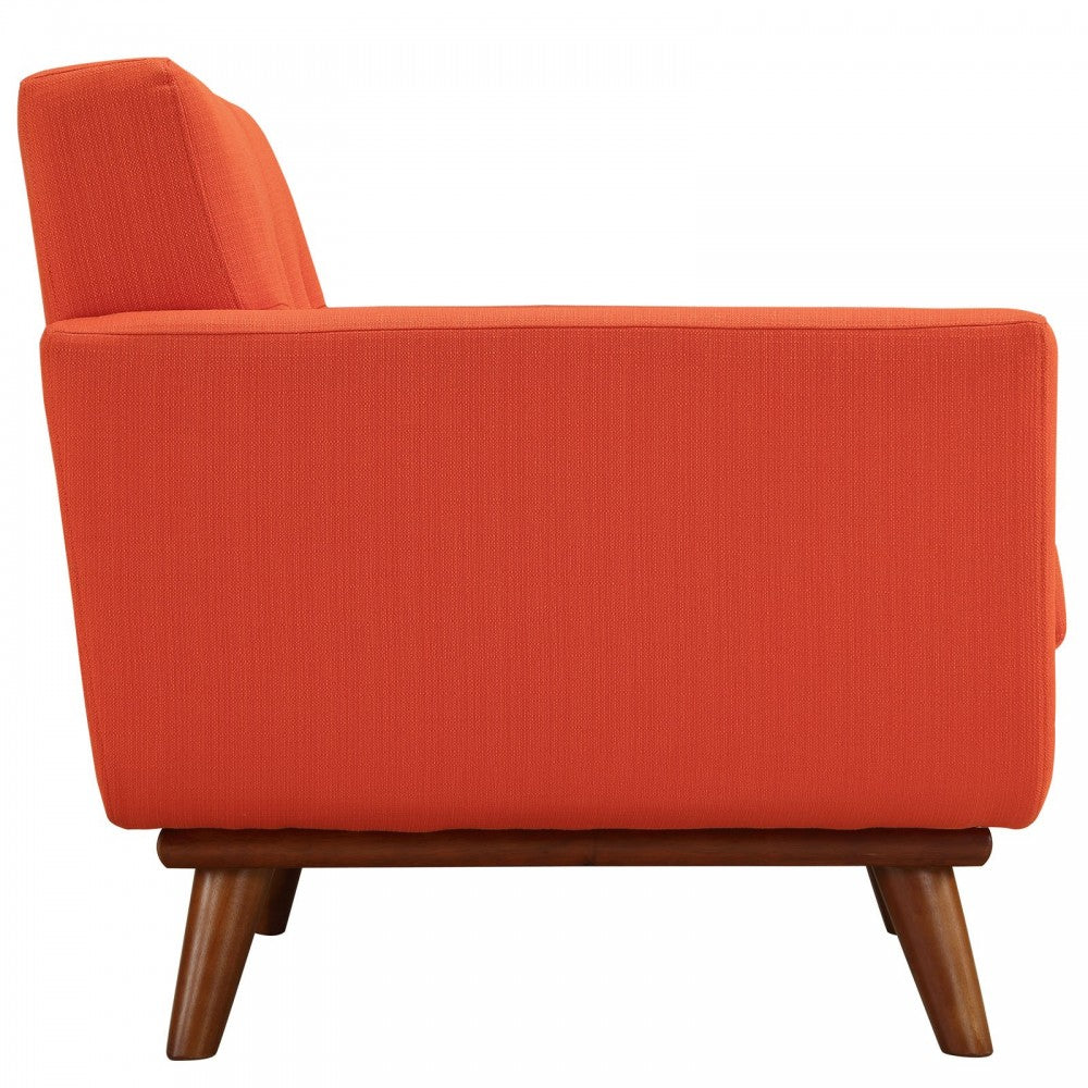 Engage Armchair Wood Set of 2, Atomic Red