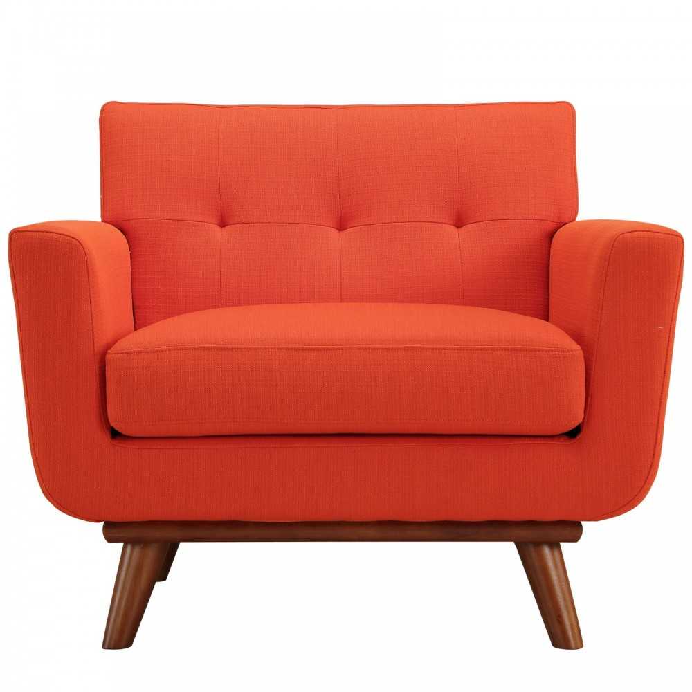 Engage Armchair Wood Set of 2, Atomic Red