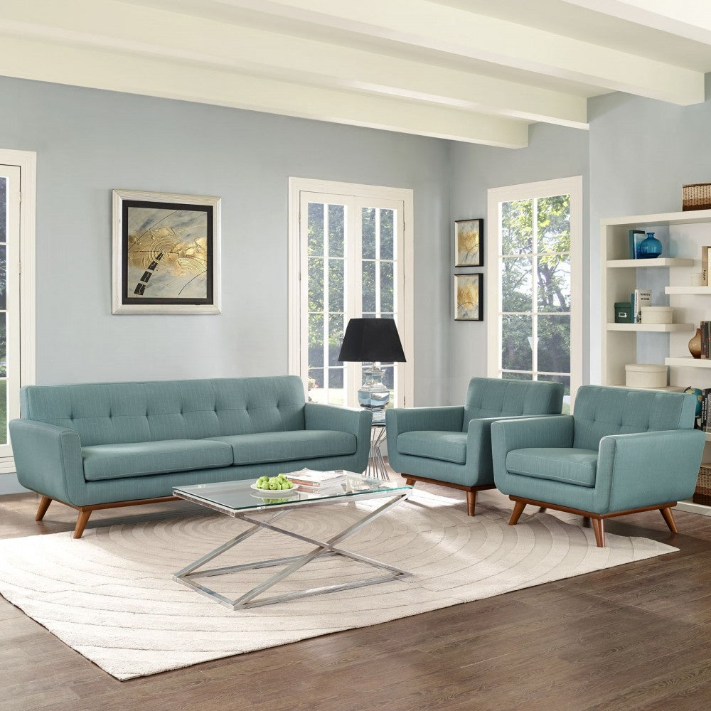 Engage Armchairs and Sofa Set of 3, Laguna