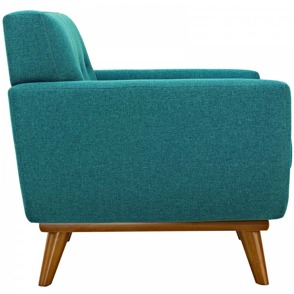 Engage Armchairs and Sofa Set of 3, Teal