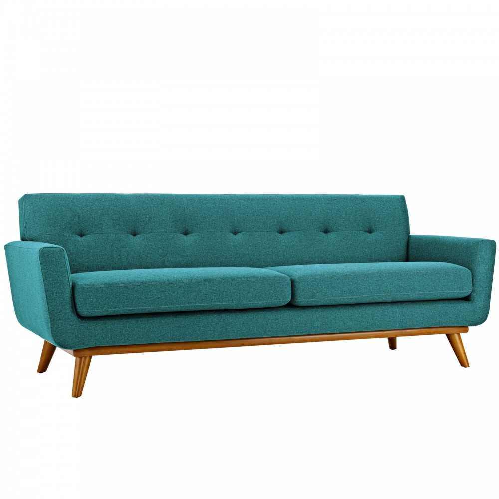 Engage Armchairs and Sofa Set of 3, Teal