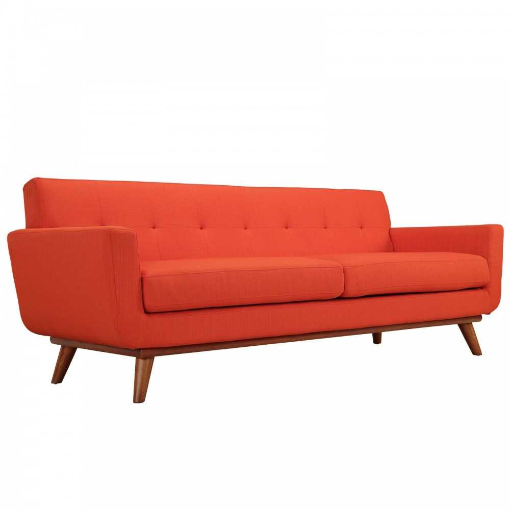Engage Armchairs and Sofa Set of 3, Atomic Red