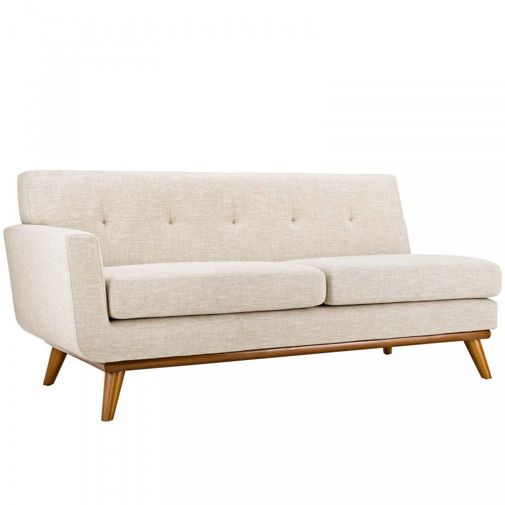 Engage Left-Arm Loveseat, Beige