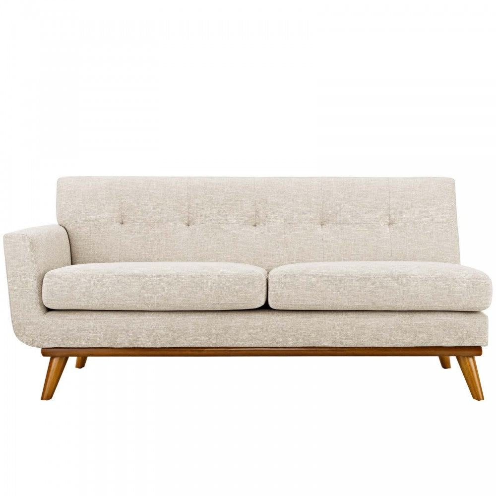 Engage Left-Arm Loveseat, Beige