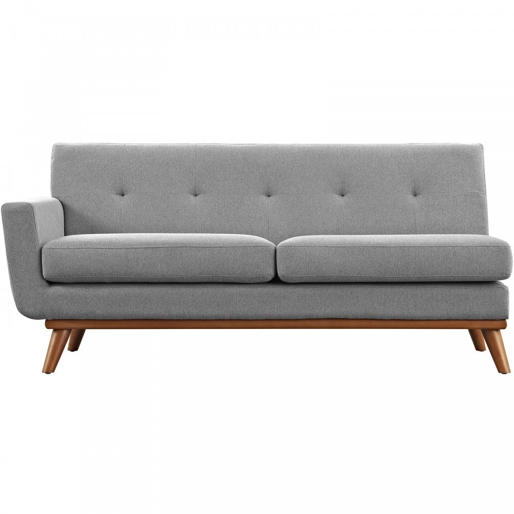 Engage Left-Arm Loveseat, Expectation Gray
