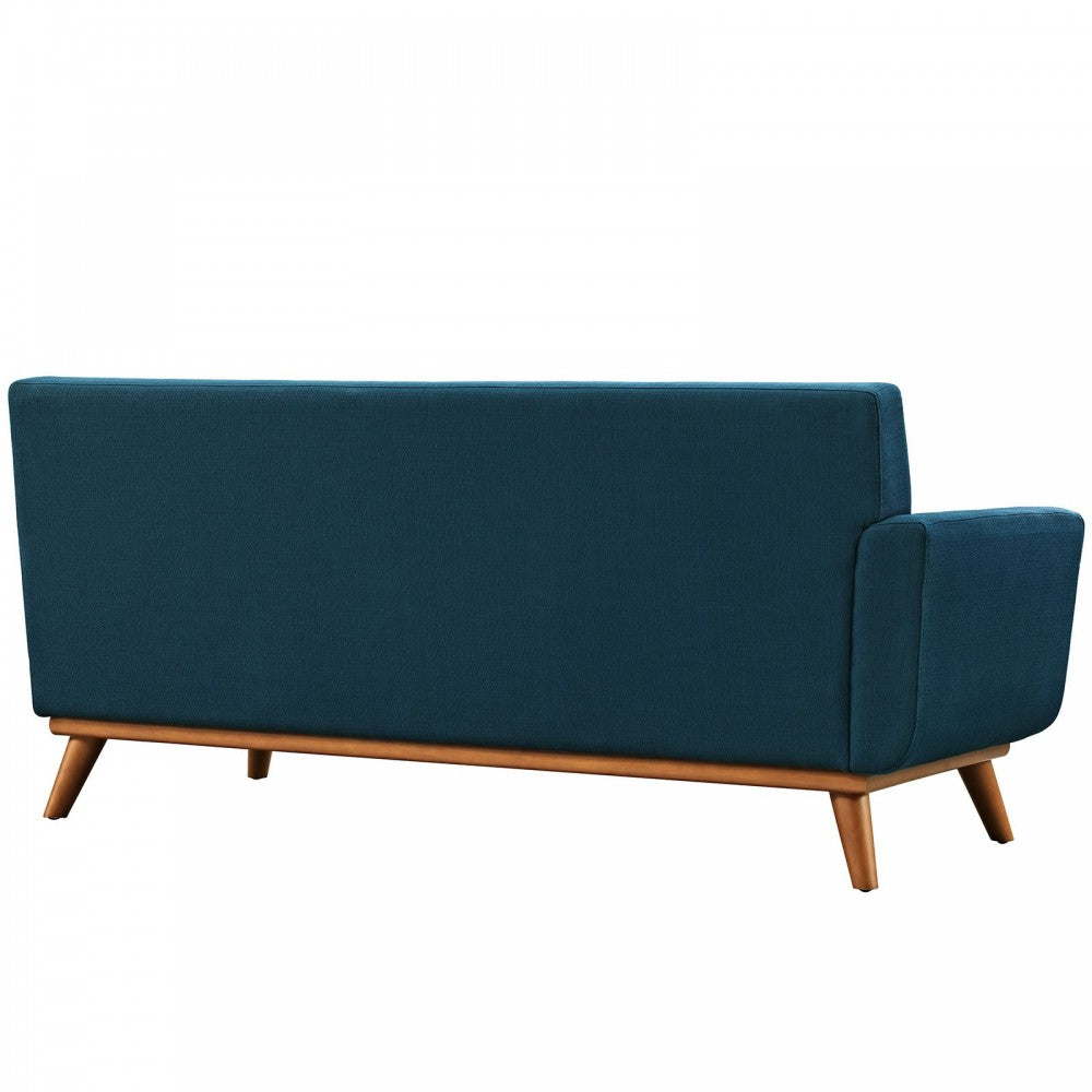 Engage Left-Arm Loveseat, Azure