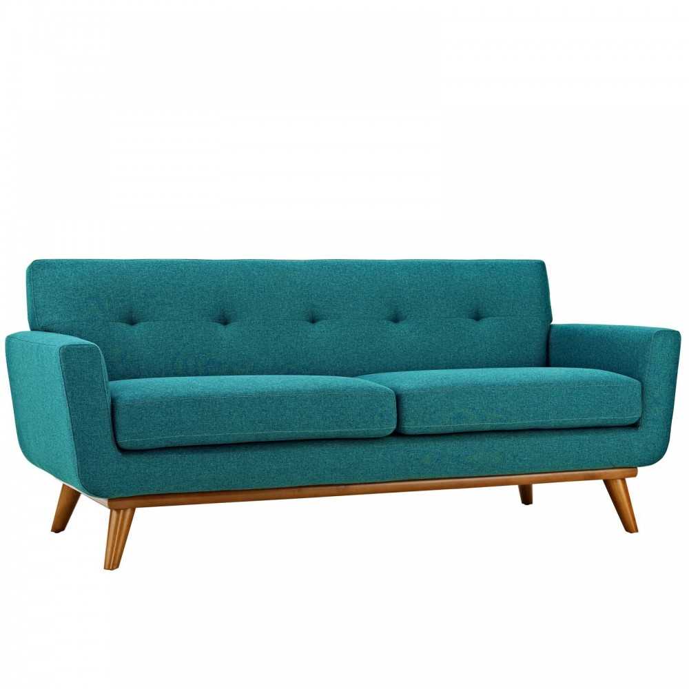 Engage Loveseat and Sofa Set of 2, Teal