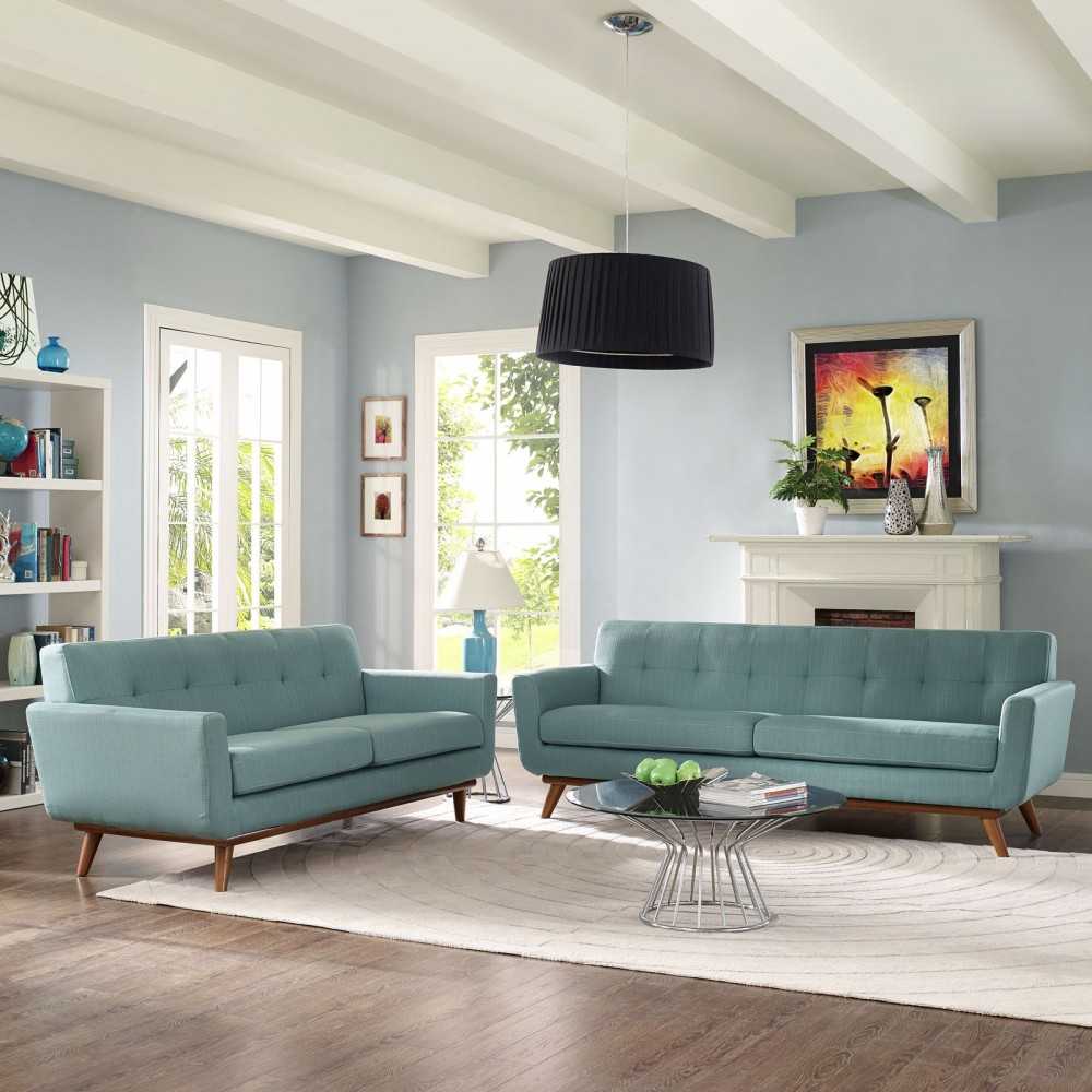 Engage Loveseat and Sofa Set of 2, Laguna