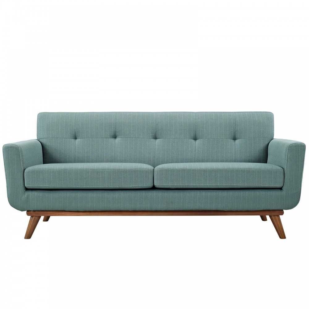 Engage Upholstered Fabric Loveseat, Laguna