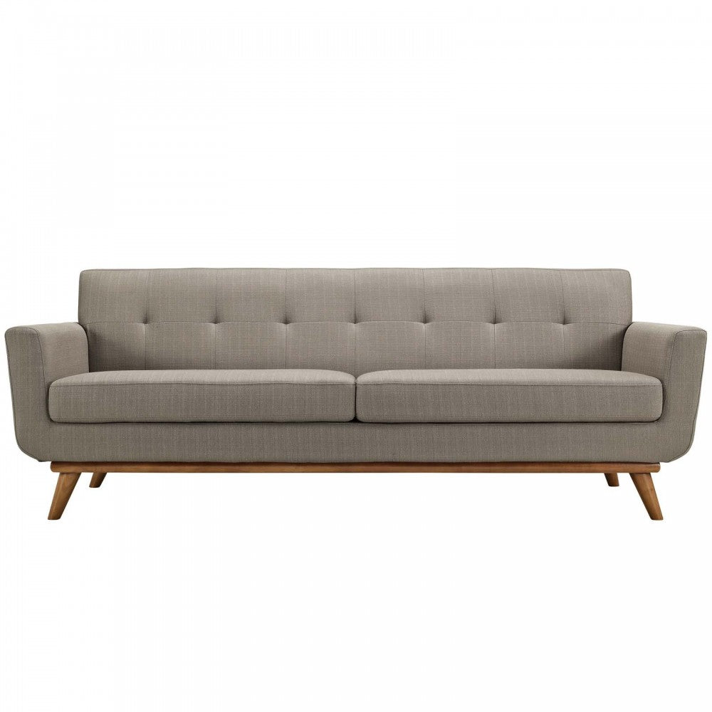 Engage Upholstered Fabric Sofa, Granite