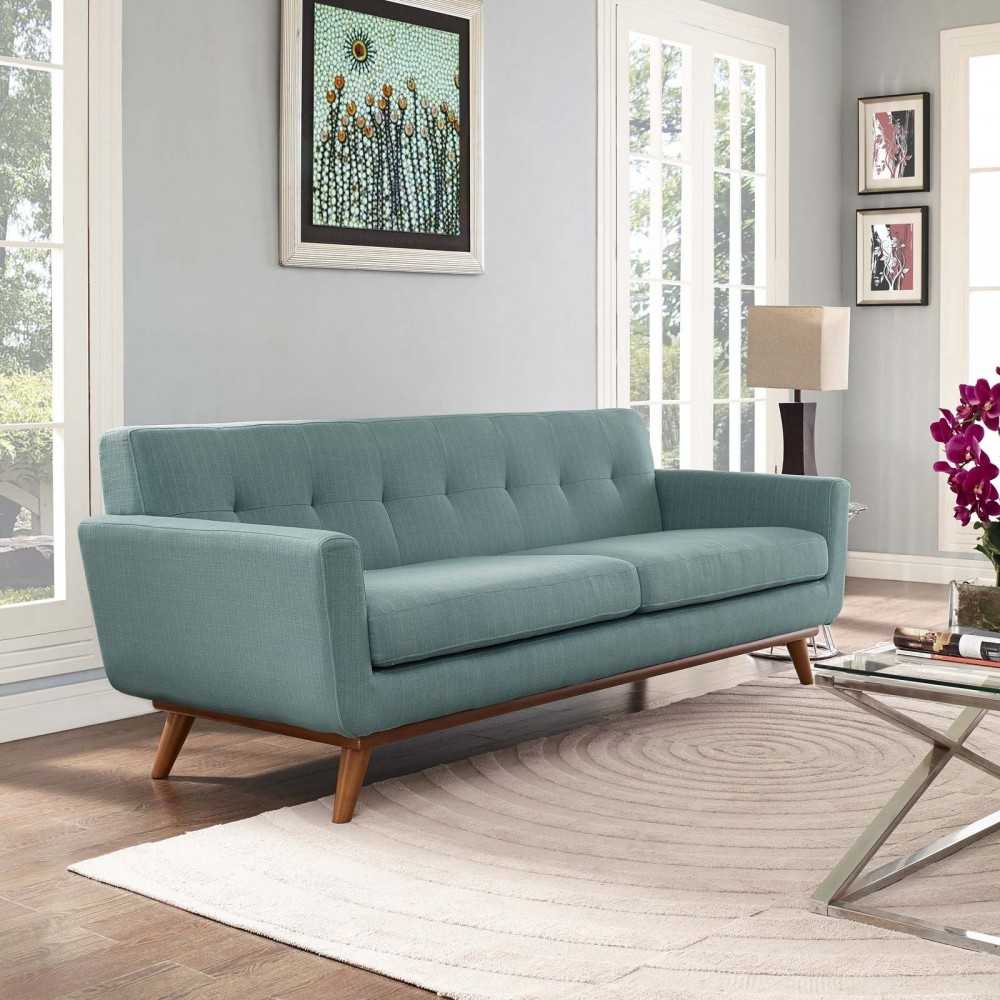 Engage Upholstered Fabric Sofa, Laguna