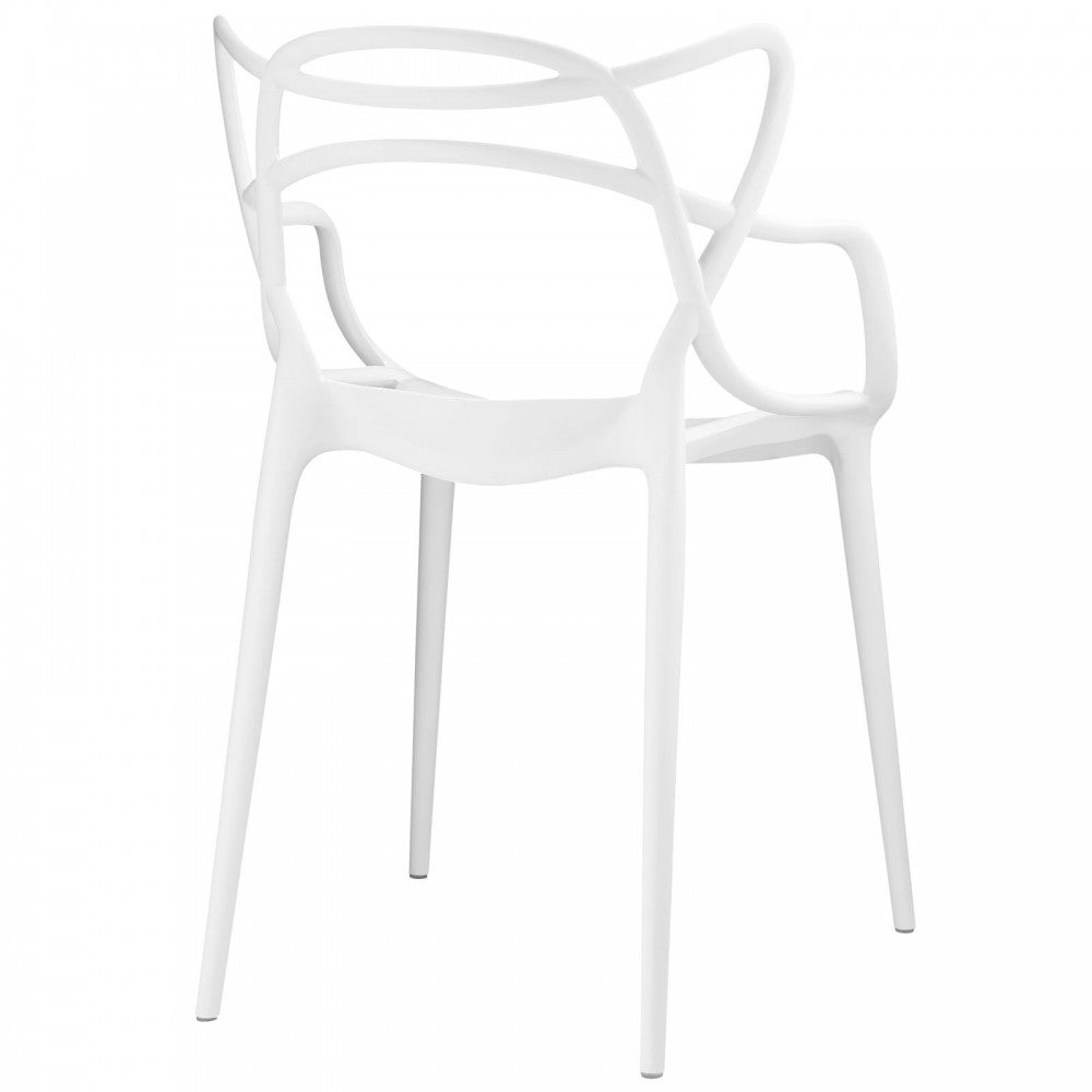 Entangled Dining Set Set of 2, White