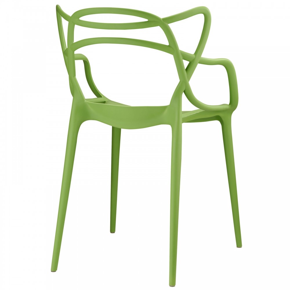 Entangled Dining Set Set of 4, Green