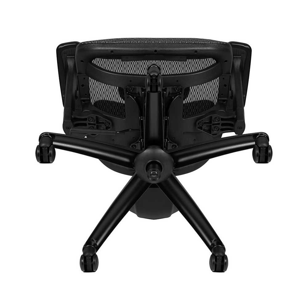 Ergonomic Mesh Office Chair with 2-to-1 Synchro-Tilt, Adjustable Headrest, Lumbar Support, and Adjustable Pivot Arms in Gray