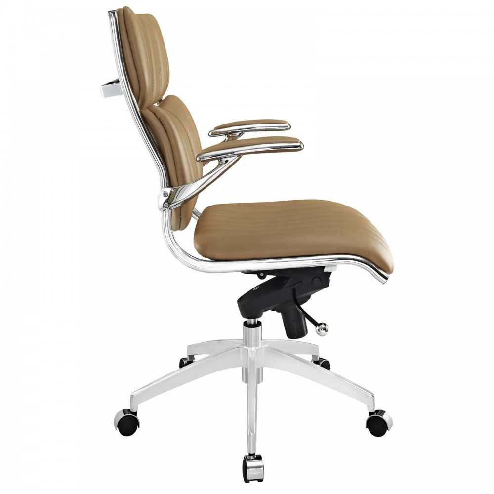 Escape Mid Back Office Chair, Tan