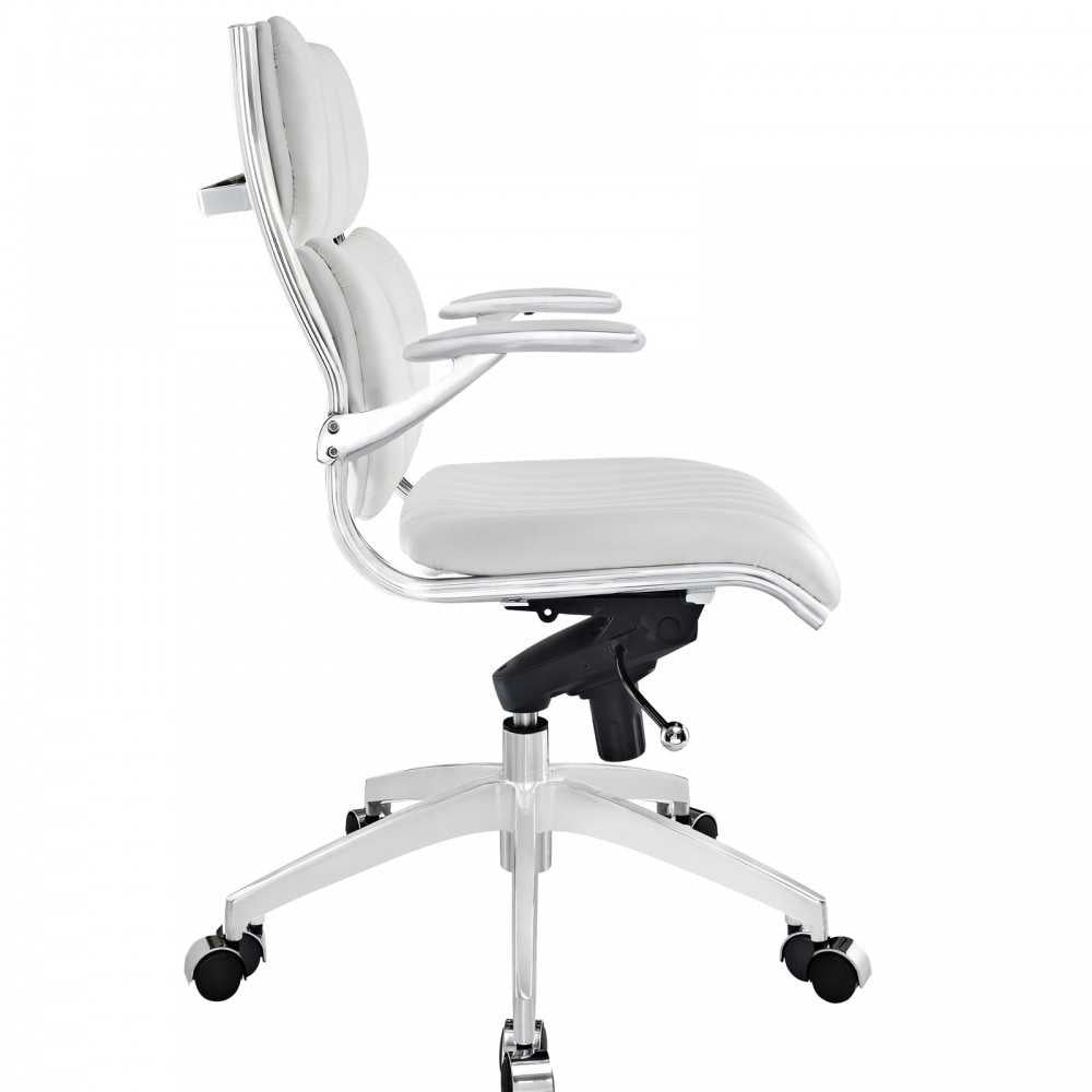 Escape Mid Back Office Chair, White