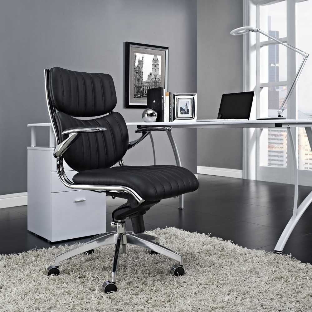 Escape Mid Back Office Chair, Black