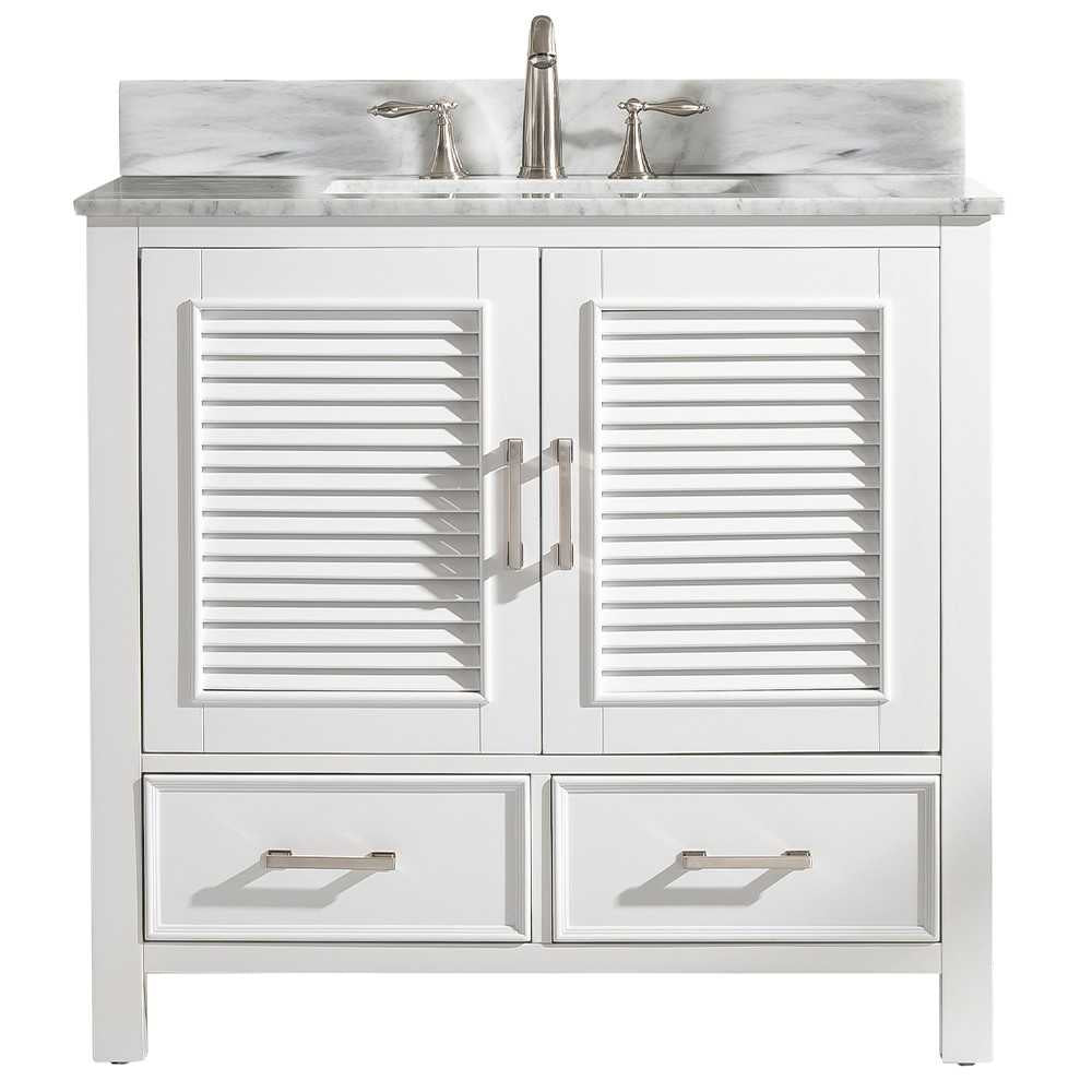 Estate 36" Single Vanity in White