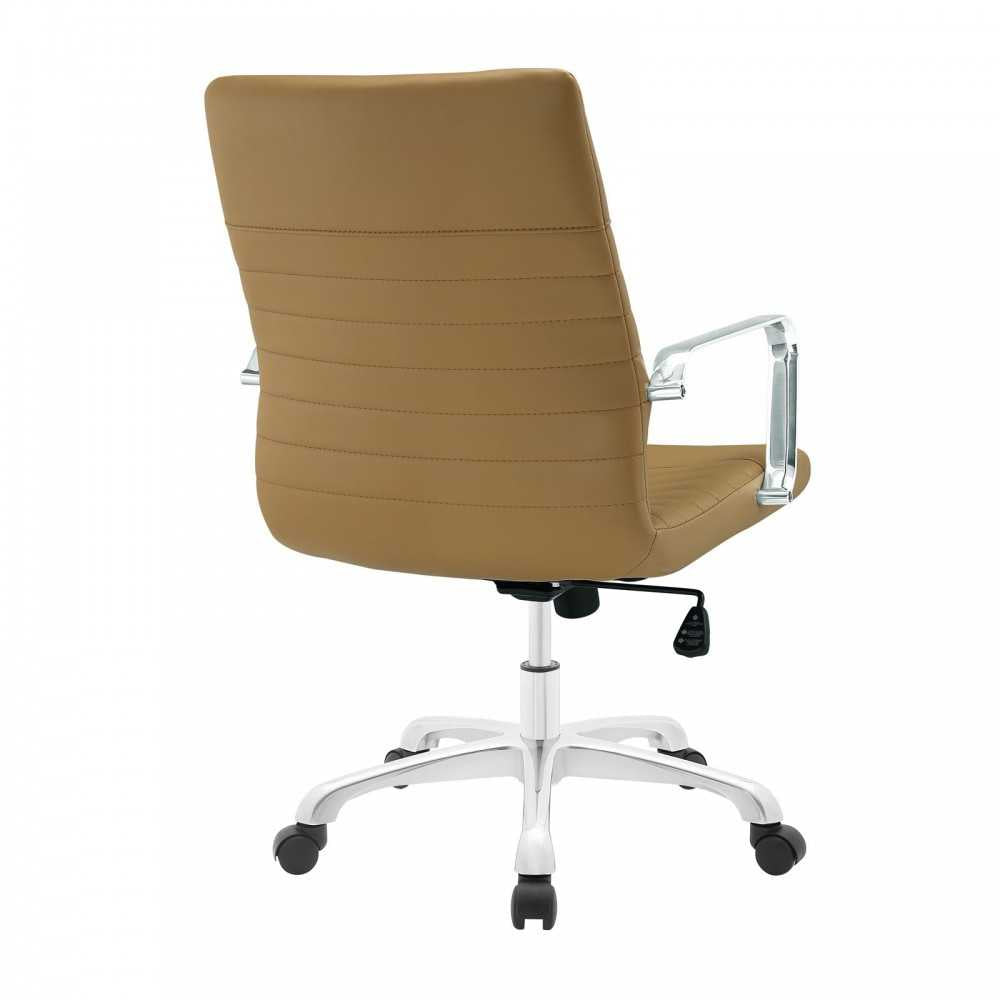 Finesse Mid Back Office Chair, Tan