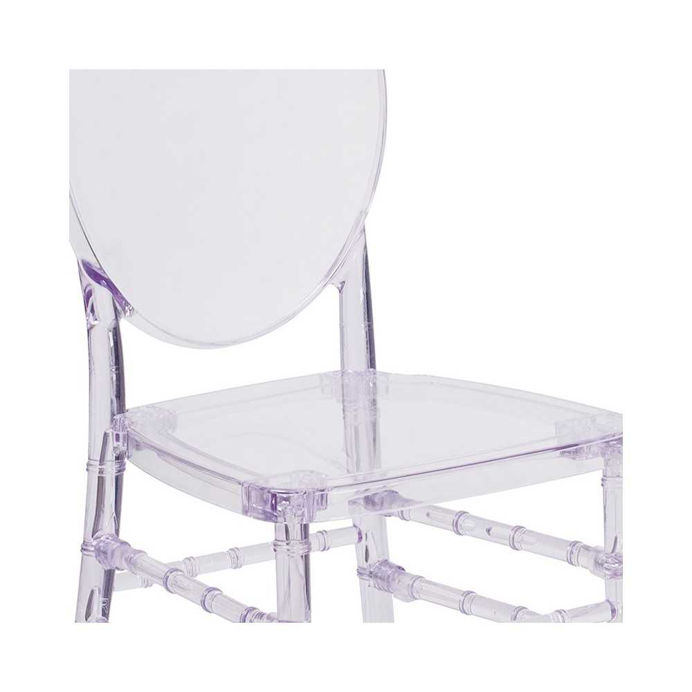 Flash Elegance Crystal Ice Stacking Florence Chair
