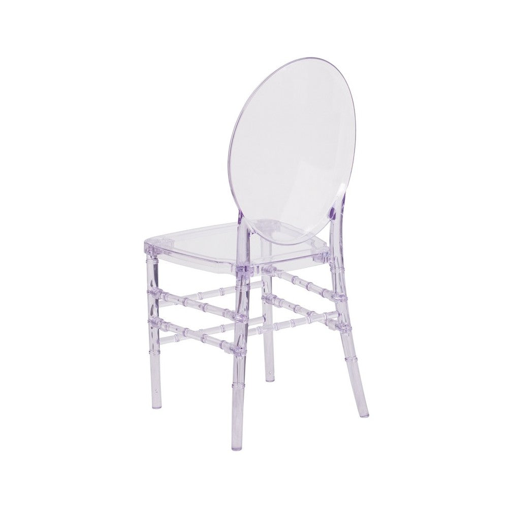 Flash Elegance Crystal Ice Stacking Florence Chair