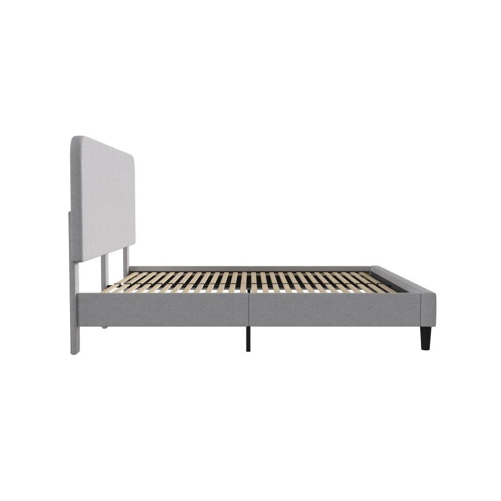Flash Furniture Addison Gray King Size Platform Bed HG-3WPB21-K04-K-GY-GG